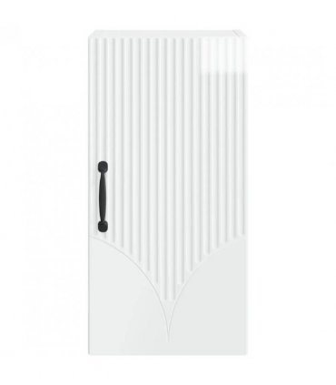 vidaXL Bathroom Wall Cabinet HOORN High Gloss White 30 x 31 x 59 cm