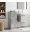 vidaXL Bathroom Storage Cainet HOORN Concrete Grey 30 x 31 x 77 cm