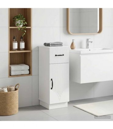 vidaXL Bathroom Storage Cainet HOORN White 30 x 31 x 77 cm