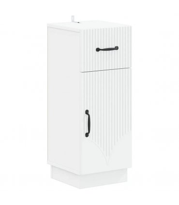 vidaXL Bathroom Storage Cainet HOORN White 30 x 31 x 77 cm