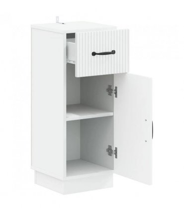 vidaXL Bathroom Storage Cainet HOORN White 30 x 31 x 77 cm