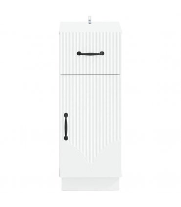 vidaXL Bathroom Storage Cainet HOORN White 30 x 31 x 77 cm