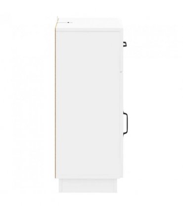 vidaXL Bathroom Storage Cainet HOORN White 30 x 31 x 77 cm
