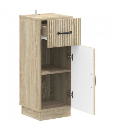 vidaXL Bathroom Storage Cainet HOORN Sonoma Oak 30 x 31 x 77 cm