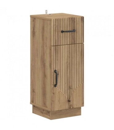 vidaXL Bathroom Storage Cainet HOORN Artisan Oak 30 x 31 x 77 cm