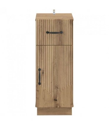 vidaXL Bathroom Storage Cainet HOORN Artisan Oak 30 x 31 x 77 cm