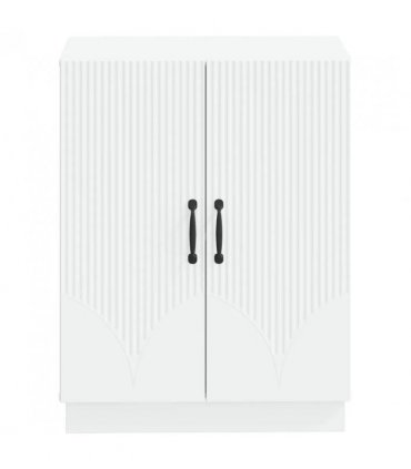vidaXL Bathroom Storage Cainet HOORN White 59.5 x 31 x 77 cm