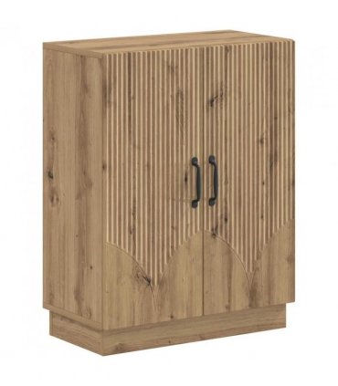 vidaXL Bathroom Storage Cainet HOORN Artisan Oak 59.5 x 31 x 77 cm