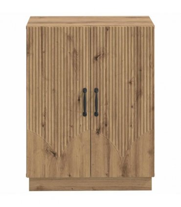 vidaXL Bathroom Storage Cainet HOORN Artisan Oak 59.5 x 31 x 77 cm