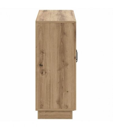 vidaXL Bathroom Storage Cainet HOORN Artisan Oak 59.5 x 31 x 77 cm