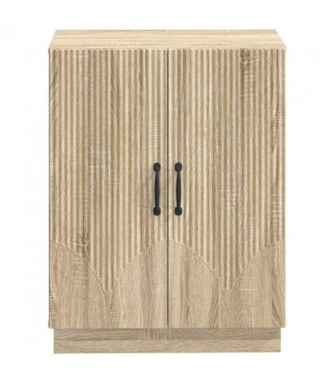 vidaXL Bathroom Storage Cainet HOORN Sonoma Oak 59.5 x 31 x 77 cm