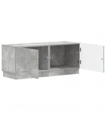 vidaXL TV Cabinet Concrete Grey Engineered Wood — V0672276573