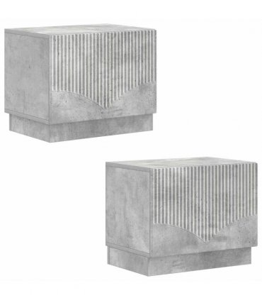 vidaXL TV Cabinet Concrete Grey Engineered Wood — V0672276573