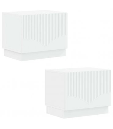 vidaXL TV Cabinet White Engineered Wood — V0672276576