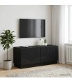 vidaXL TV Cabinet Black Engineered Wood — V0672276579