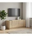 vidaXL TV Cabinet Sonoma Oak Engineered Wood — V0672276581