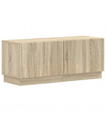 vidaXL TV Cabinet Sonoma Oak Engineered Wood — V0672276581