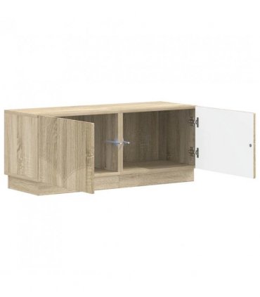 vidaXL TV Cabinet Sonoma Oak Engineered Wood — V0672276581