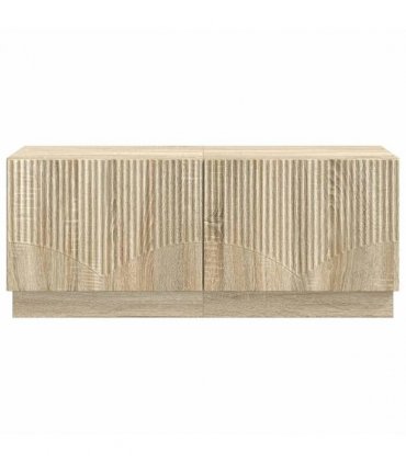 vidaXL TV Cabinet Sonoma Oak Engineered Wood — V0672276581