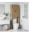 vidaXL Toilet Cabinet HOORN Artisan Oak 66 x 25.5 x 190 cm