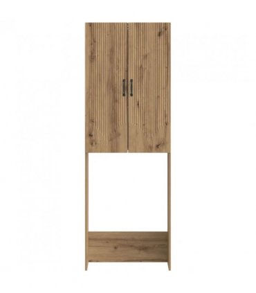 vidaXL Toilet Cabinet HOORN Artisan Oak 66 x 25.5 x 190 cm