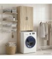 vidaXL Toilet Cabinet HOORN Sonoma Oak 66 x 25.5 x 190 cm