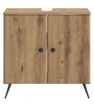 vidaXL Bathroom Sink Cabinet BREDA Artisan Oak 59.5 x 31.5x 59 cm