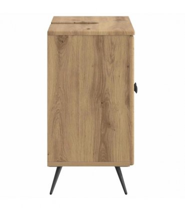 vidaXL Bathroom Sink Cabinet BREDA Artisan Oak 59.5 x 31.5x 59 cm