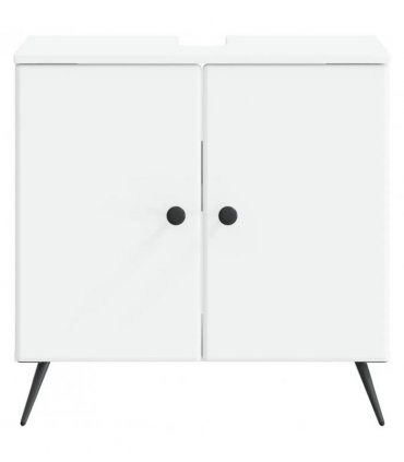 vidaXL Bathroom Sink Cabinet BREDA White 59.5 x 31.5x 59 cm