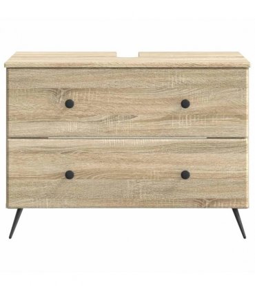 vidaXL Bathroom Sink Cabinet BREDA Sonoma Oak 82 x 41x 59 cm