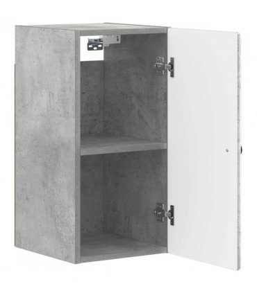vidaXL Bathroom Wall Cabinet BREDA Concrete Grey 30 x 31 x 59 cm