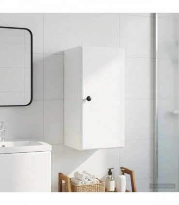 vidaXL Bathroom Wall Cabinet BREDA White 30 x 31 x 59 cm