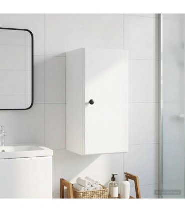 vidaXL Bathroom Wall Cabinet BREDA White 30 x 31 x 59 cm