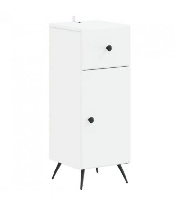vidaXL Bathroom Storage Cainet BREDA White 30 x 31 x 80 cm