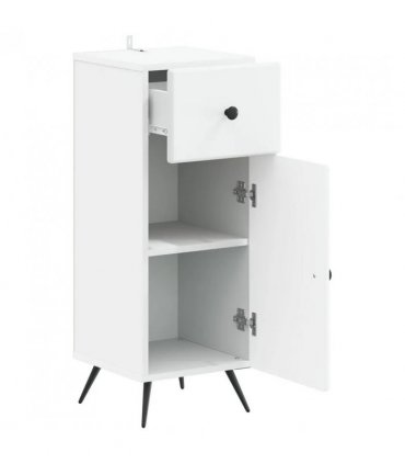 vidaXL Bathroom Storage Cainet BREDA White 30 x 31 x 80 cm