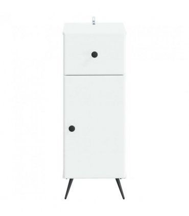 vidaXL Bathroom Storage Cainet BREDA White 30 x 31 x 80 cm