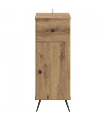 vidaXL Bathroom Storage Cainet BREDA Artisan Oak 30 x 31 x 80 cm