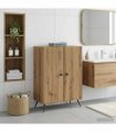 vidaXL Bathroom Storage Cainet BREDA Artisan Oak 59.5 x 31 x 80 cm