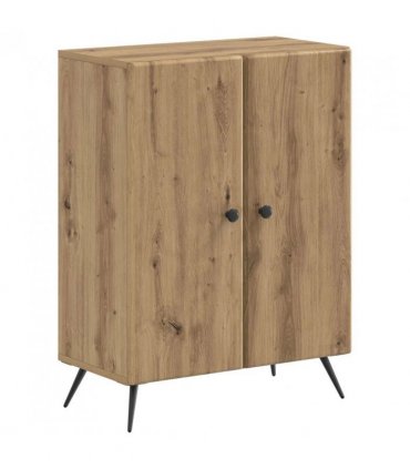 vidaXL Bathroom Storage Cainet BREDA Artisan Oak 59.5 x 31 x 80 cm