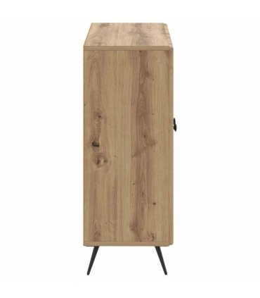 vidaXL Bathroom Storage Cainet BREDA Artisan Oak 59.5 x 31 x 80 cm