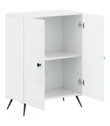 vidaXL Bathroom Storage Cainet BREDA High Gloss White