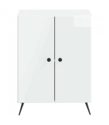 vidaXL Bathroom Storage Cainet BREDA High Gloss White