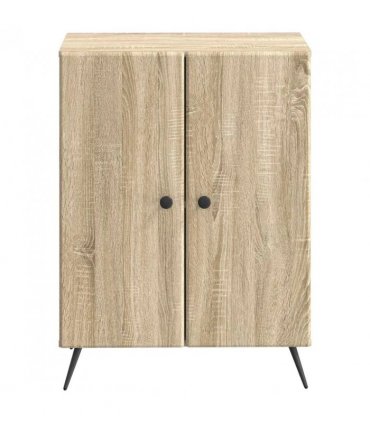 vidaXL Bathroom Storage Cainet BREDA Sonoma Oak 59.5 x 31 x 80 cm