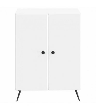 vidaXL Bathroom Storage Cainet BREDA White 59.5 x 31 x 80 cm