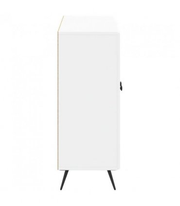 vidaXL Bathroom Storage Cainet BREDA White 59.5 x 31 x 80 cm