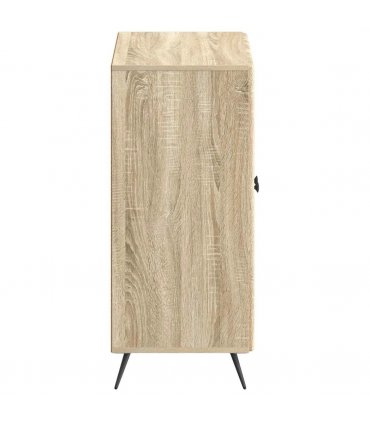 vidaXL Shoe Cabinet BREDA 59.5 x 39.5 x 90 cm Engineered Wood — Colour: Sonoma oak