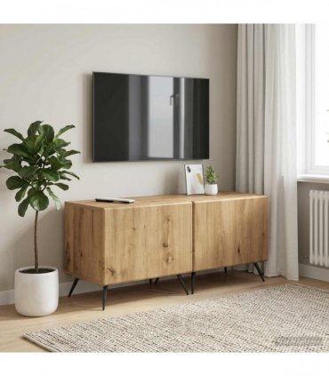 vidaXL TV Cabinet Artisan Oak Engineered Wood — V0672276718