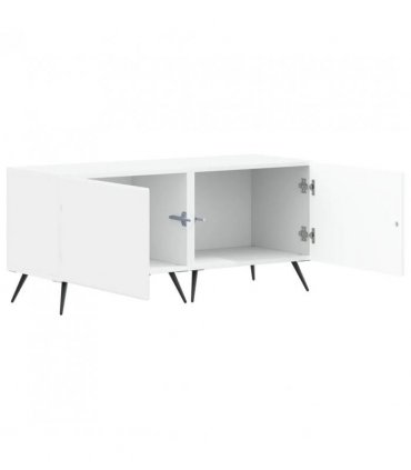vidaXL TV Cabinet White Engineered Wood — V0672276720