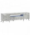 vidaXL LED TV Cabinet Concrete Grey Engineered Wood — V0672276726