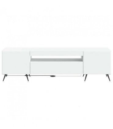 vidaXL LED TV Cabinet White Engineered Wood — V0672276729